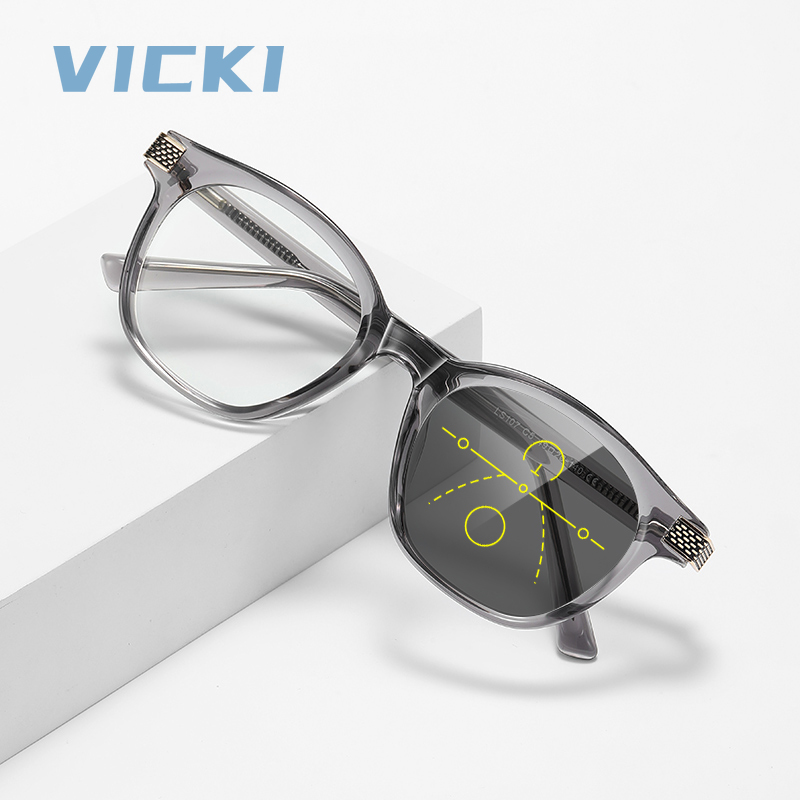 Women'S Fashion Glasses With Clear Lenses - VICKI ใหม่เลดี้'s Round-Frame Retro Fashion Anti-Blue