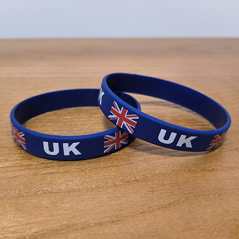 2ชิ้นธงชาติอังกฤษกำไลข้อมือซิล - Women Fashion Uk บทวิจารณ์และราคา