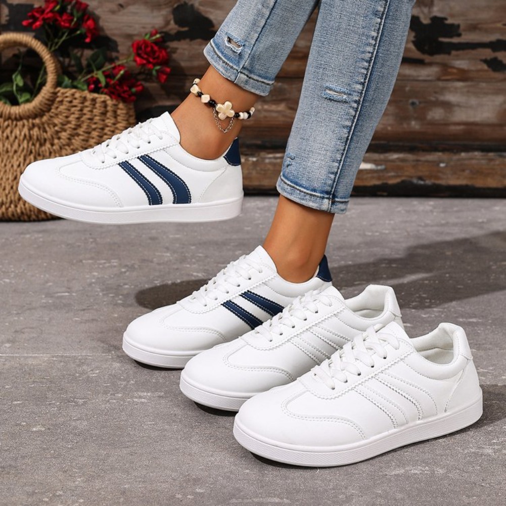 รองเท้าผ้าใบลำลองแฟชั่นใหม่ รอ - Sneakers Fashion Women บทวิจารณ์และราคา