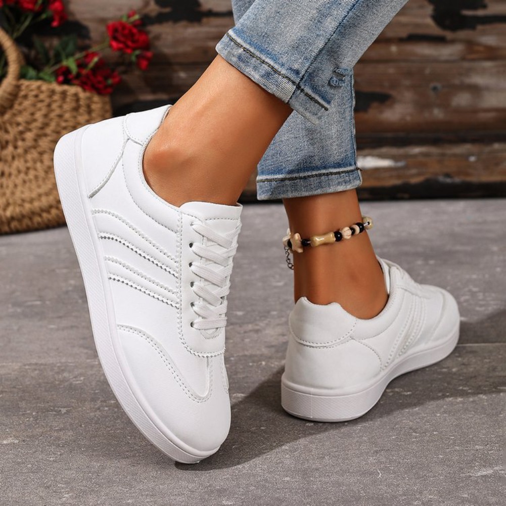 รองเท้าผ้าใบลำลองแฟชั่นใหม่ รอ - Sneakers Fashion Women บทวิจารณ์และราคา