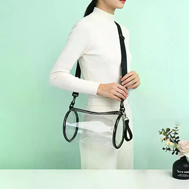 กระเป๋าสะพายข้างเลเซอร์ใสสำหรั - Crossbody Bag Women บทวิจารณ์และราคา