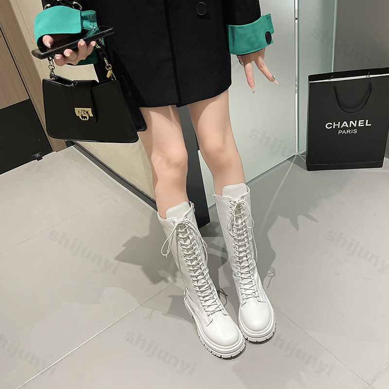 รองเท้าบูทส้นตึกทรงนักรบสำหรับ - Winter Fashion Women Boots บทวิจารณ์และราคา