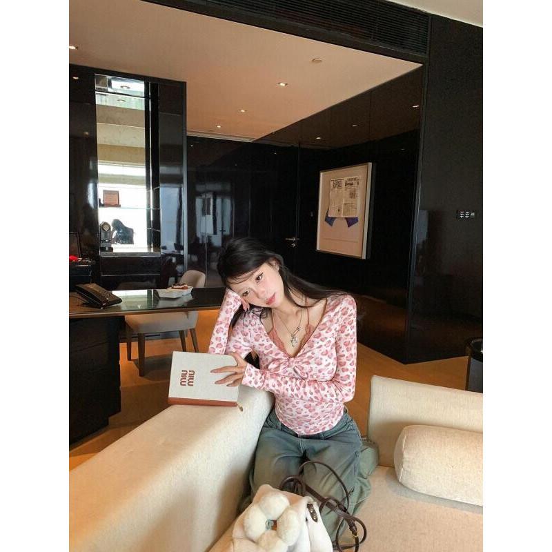 สไตล์เซ็กซี่ลายเสือดาวแขนสั้นด - Women'S Fashion Designer Clothes บทวิจารณ์และราคา