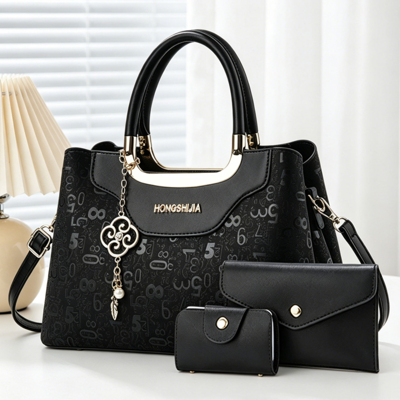 ชุดกระเป๋าถือแฟชั่นผู้หญิง 3 ช - Crossbody Bag Women บทวิจารณ์และราคา