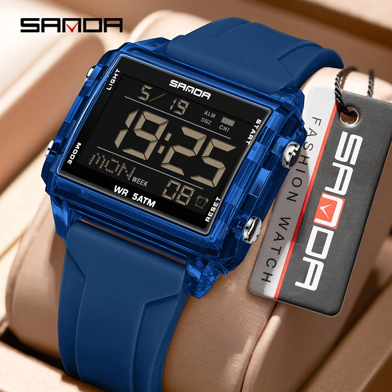 นาฬิกาอิเล็กตรอน SANDA รุ่นใหม - Women Fashion Zone บทวิจารณ์และราคา