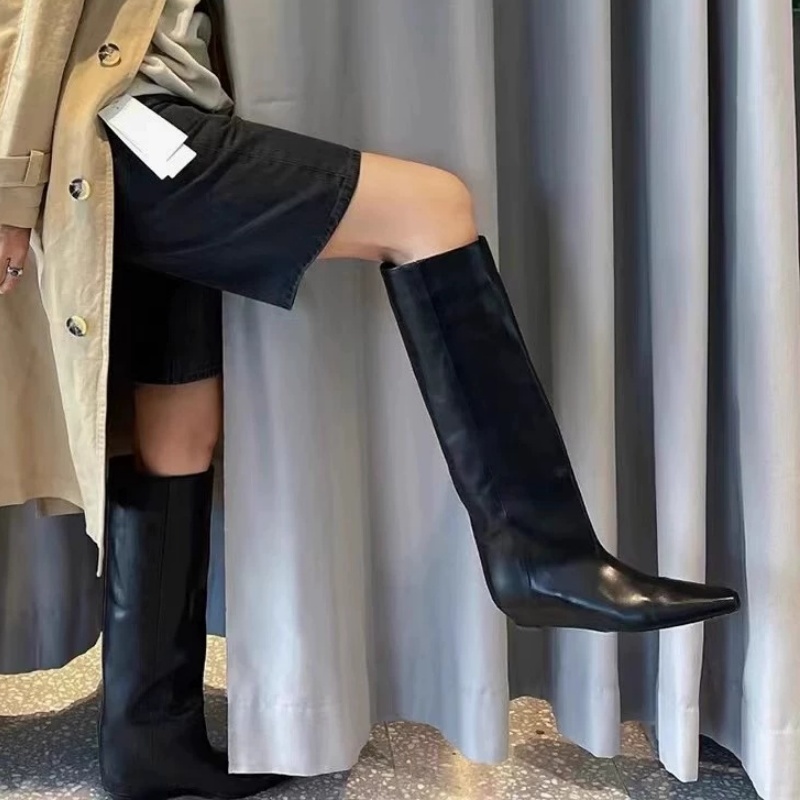 แฟชั่นผู้หญิงเข่ารองเท้าบูทสูง - Winter Fashion Women Boots บทวิจารณ์และราคา