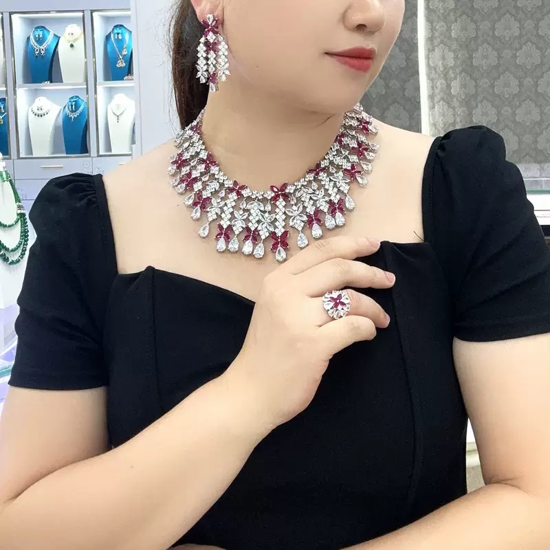ชุดเครื่องประดับเจ้าสาวแฟชั่นใ - Women Fashion Uae บทวิจารณ์และราคา