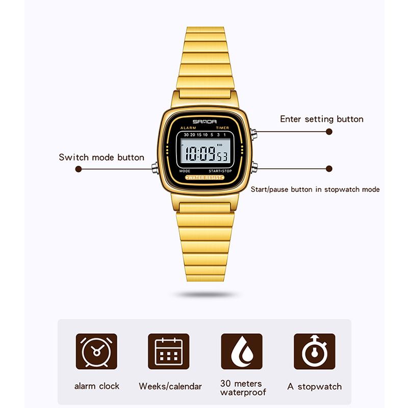 SANDA ผู้หญิง Golden CLASSIC ค - Women Fashion Zone บทวิจารณ์และราคา