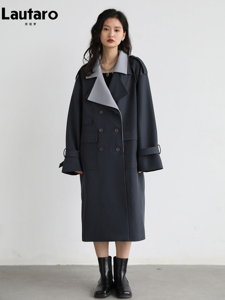 เสื้อโค้ทยาวแบบแพทช์เวิร์ค Lau - Women'S Fashion Designer Clothes บทวิจารณ์และราคา
