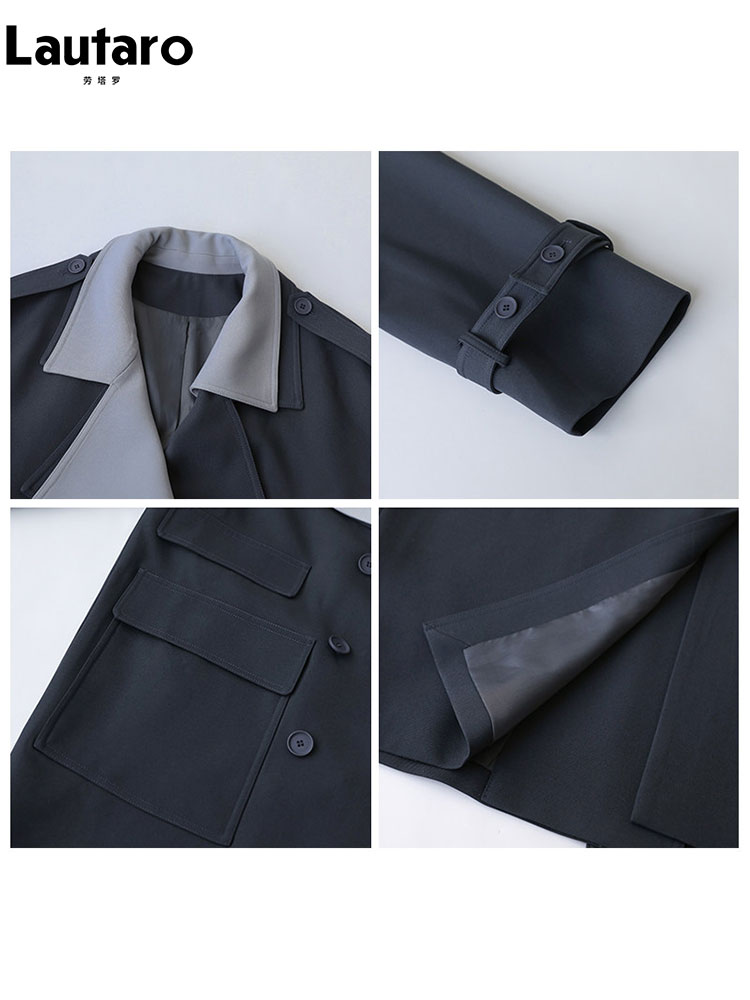 เสื้อโค้ทยาวแบบแพทช์เวิร์ค Lau - Women'S Fashion Designer Clothes บทวิจารณ์และราคา