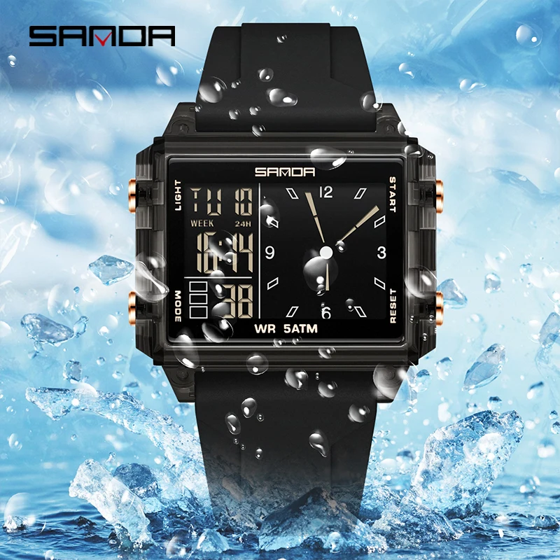 นาฬิกาแฟชั่น SANDA ระบบอิเล็กท - Women Fashion Zone บทวิจารณ์และราคา