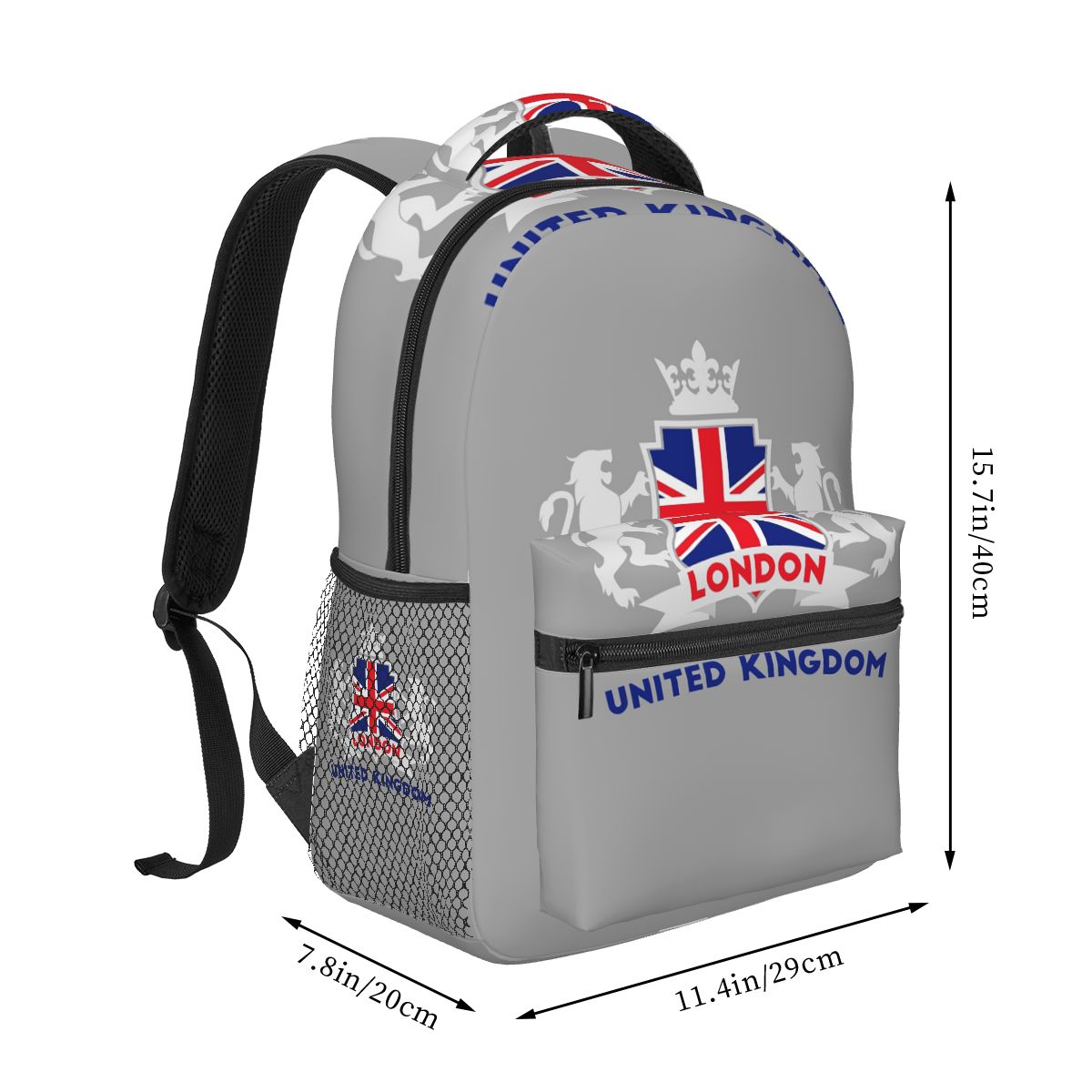 กระเป๋าเป้สะพายหลังลายธงชาติอั - Women Fashion Uk บทวิจารณ์และราคา