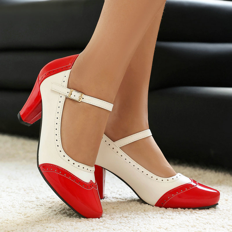 รองเท้าแมรี่เจนผู้หญิง หนังแก้ - Women'S Fashion In The 50S บทวิจารณ์และราคา