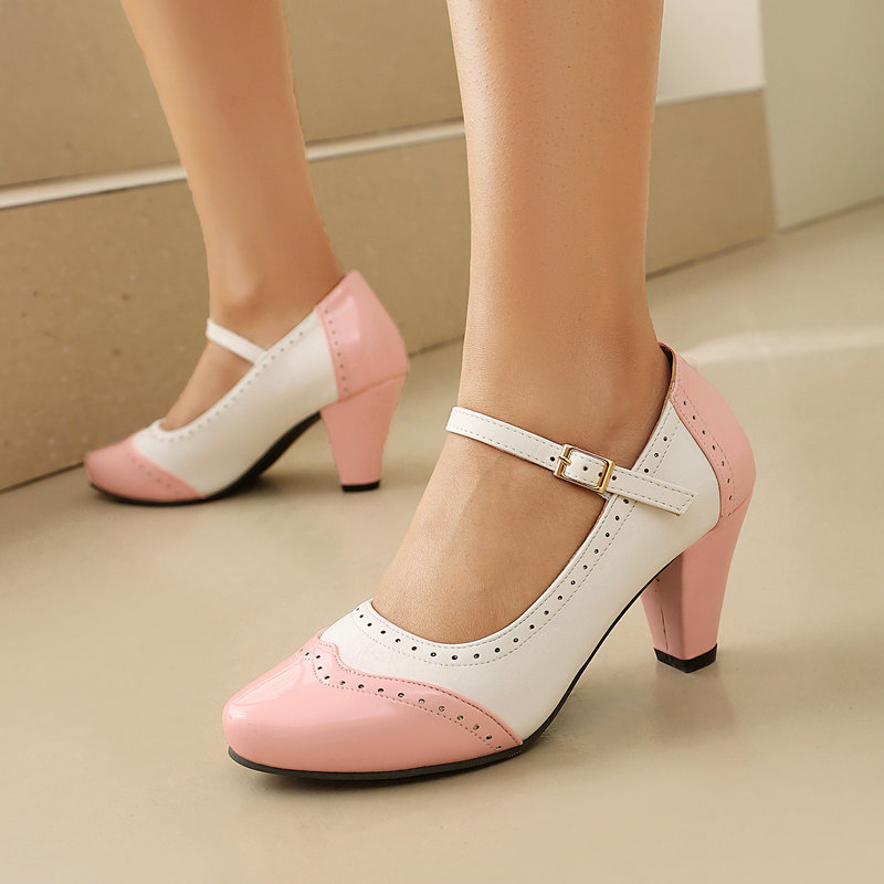 รองเท้าแมรี่เจนผู้หญิง หนังแก้ - Women'S Fashion In The 50S บทวิจารณ์และราคา