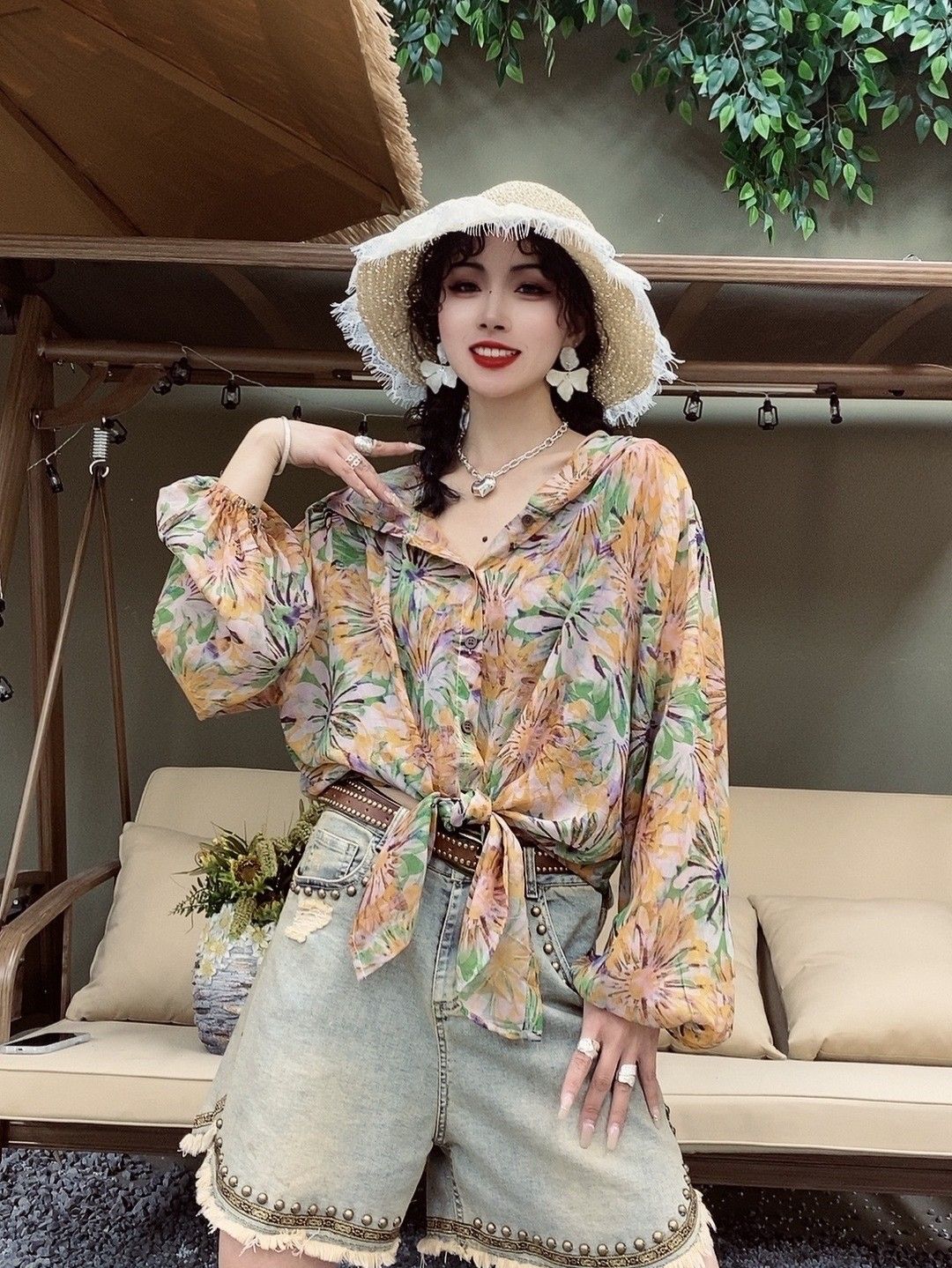 อินเทรนด์ดอกไม้แฟชั่นสตรีคลุมด - Women'S Fashion Designer Clothes บทวิจารณ์และราคา