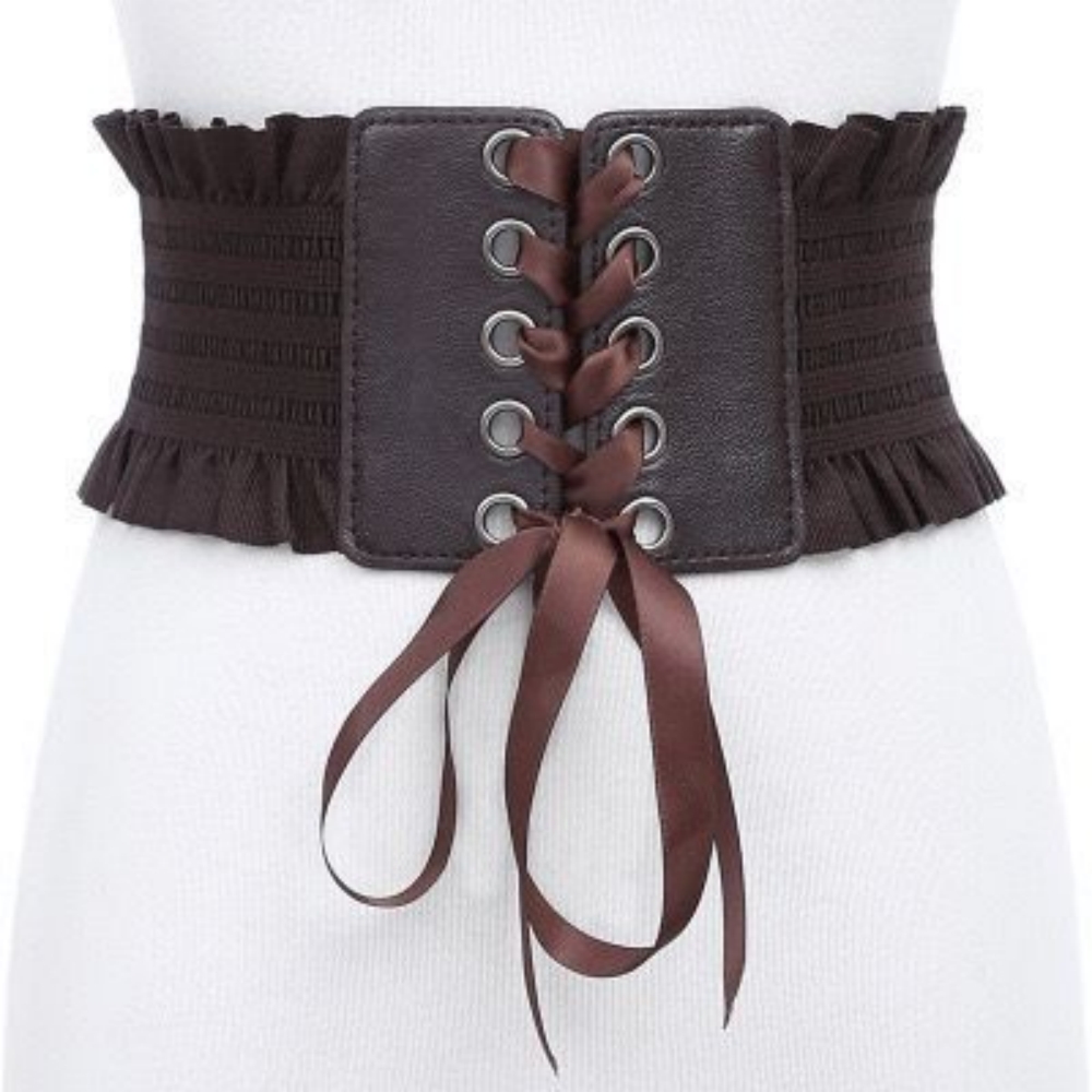 ใหม่สุภาพสตรี Retro เข็มขัดรัด - Belted Shirt Dress บทวิจารณ์และราคา