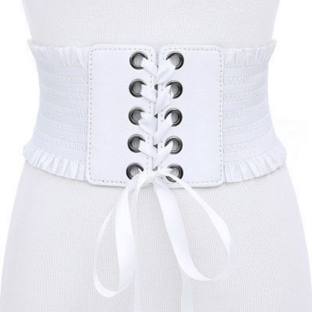ใหม่สุภาพสตรี Retro เข็มขัดรัด - Belted Shirt Dress บทวิจารณ์และราคา