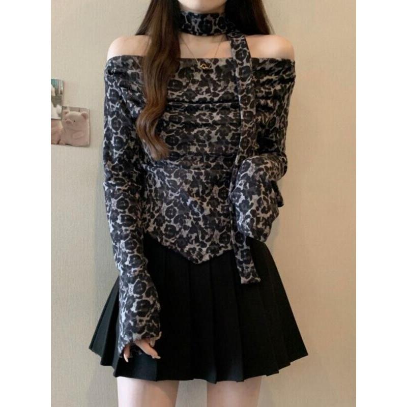 เสื้อแขนสั้นพิมพ์ลายเสือดาว ดี - Women'S Fashion Designer Clothes บทวิจารณ์และราคา