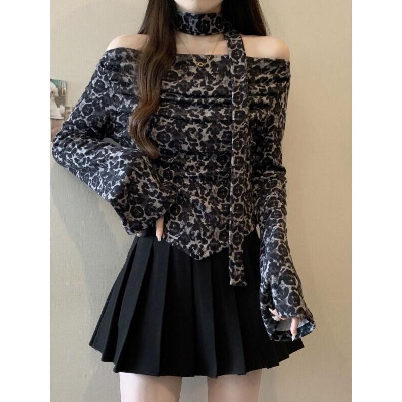 เสื้อแขนสั้นพิมพ์ลายเสือดาว ดี - Women'S Fashion Designer Clothes บทวิจารณ์และราคา