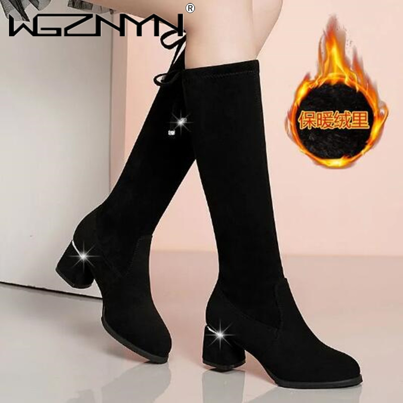 ผู้หญิงฤดูใบไม้ร่วงฤดูหนาวสีดํ - Women'S Fashion Winter 2025 บทวิจารณ์และราคา