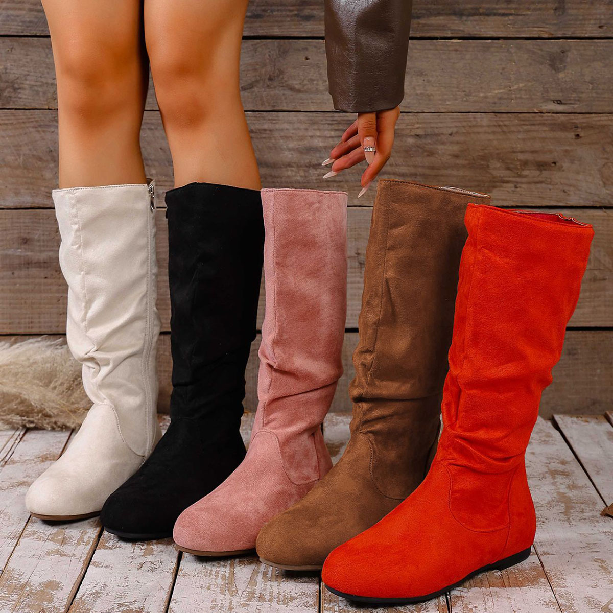 รองเท้าบูทมอเตอร์ไซค์ลำลองแบบส - Winter Fashion Women Boots บทวิจารณ์และราคา