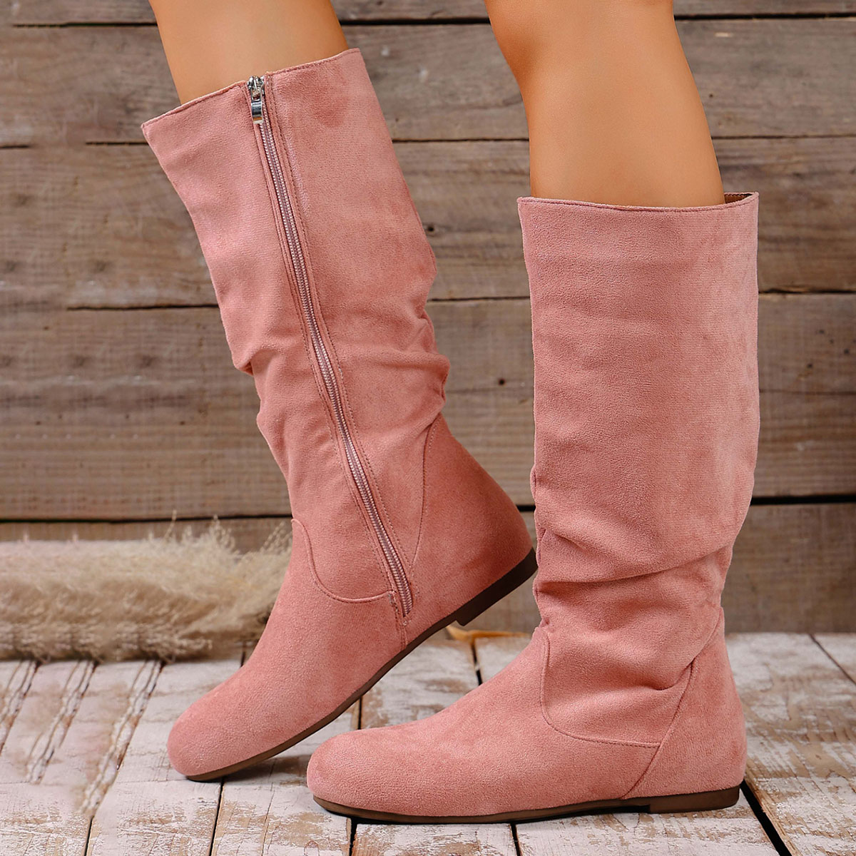 รองเท้าบูทมอเตอร์ไซค์ลำลองแบบส - Winter Fashion Women Boots บทวิจารณ์และราคา