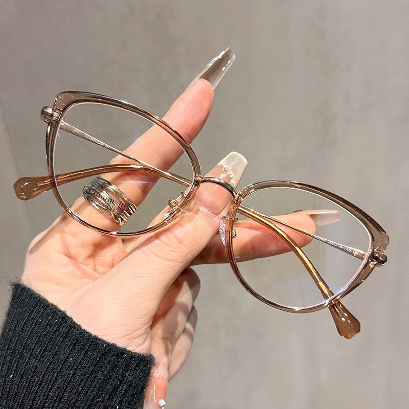 แว่นตาอ่านหนังสือแฟชั่นทรงแคทอ - Women'S Fashion Glasses With Clear Lenses บทวิจารณ์และราคา