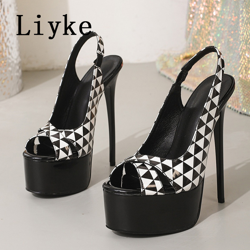 รองเท้าส้นสูงแบบแพลตฟอร์ม Liyk - Women Fashion Model บทวิจารณ์และราคา