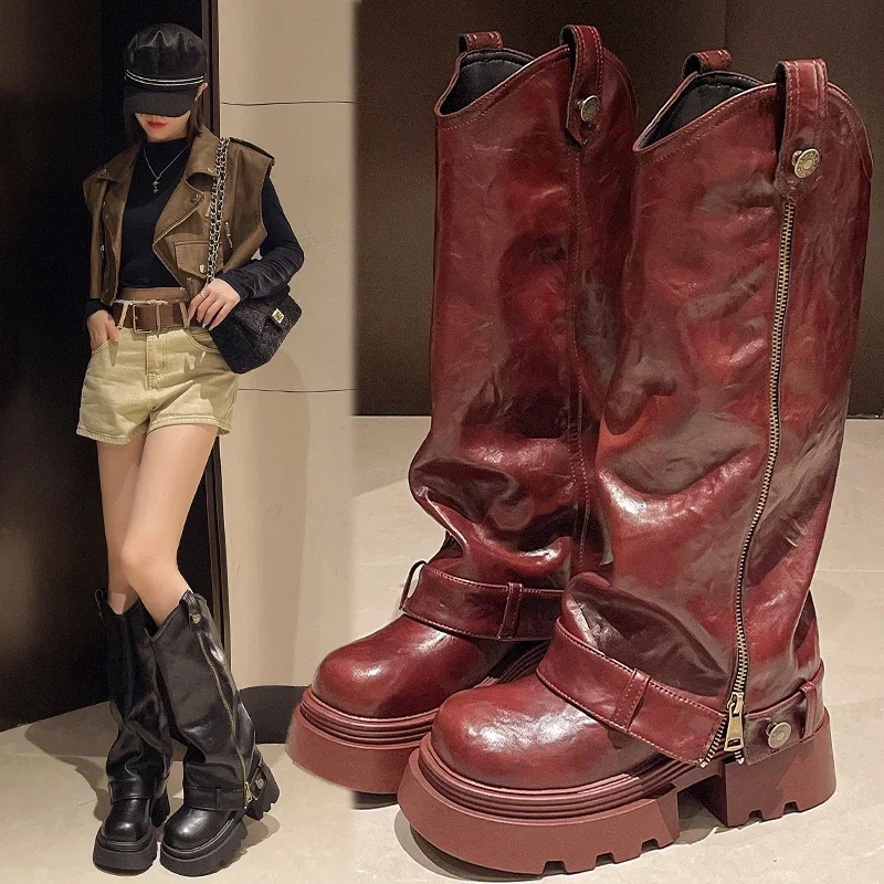 รองเท้าบูทผู้หญิงสไตล์ใหม่ รอง - Winter Fashion Women Boots บทวิจารณ์และราคา