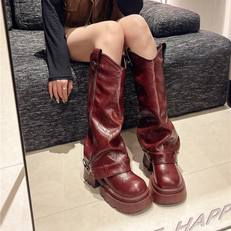 รองเท้าบูทผู้หญิงสไตล์ใหม่ รอง - Winter Fashion Women Boots บทวิจารณ์และราคา