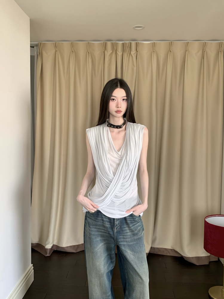 CHEERART เสื้อครอปแขนกุดดีไซน์ - Women'S Fashion Designer Clothes บทวิจารณ์และราคา