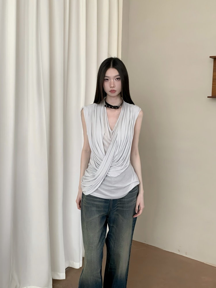 CHEERART เสื้อครอปแขนกุดดีไซน์ - Women'S Fashion Designer Clothes บทวิจารณ์และราคา