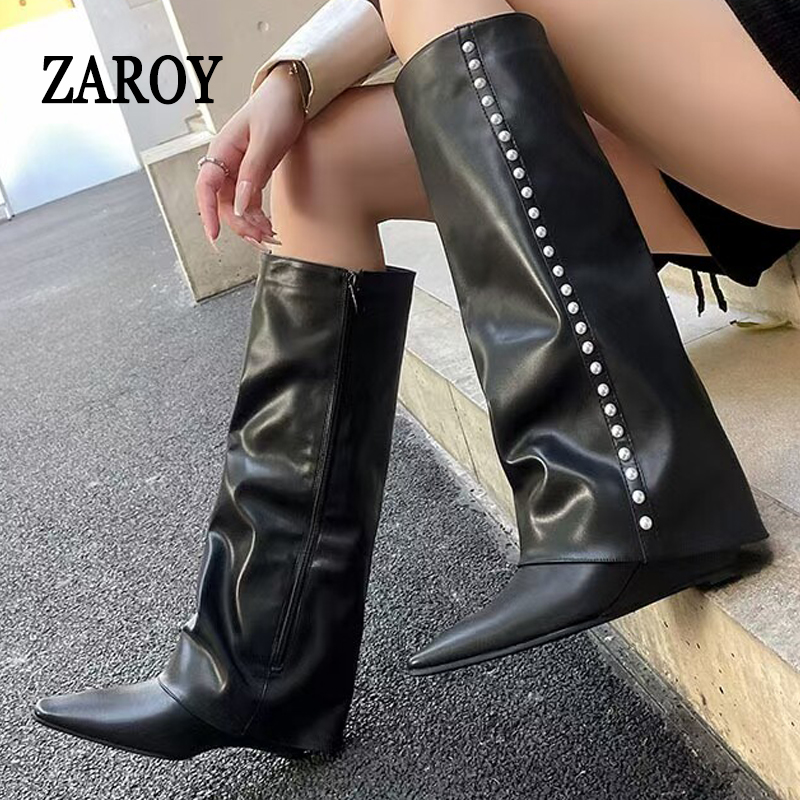 รองเท้าบูทผู้หญิง ZAROY แฟชั่น - Winter Fashion Women Boots บทวิจารณ์และราคา
