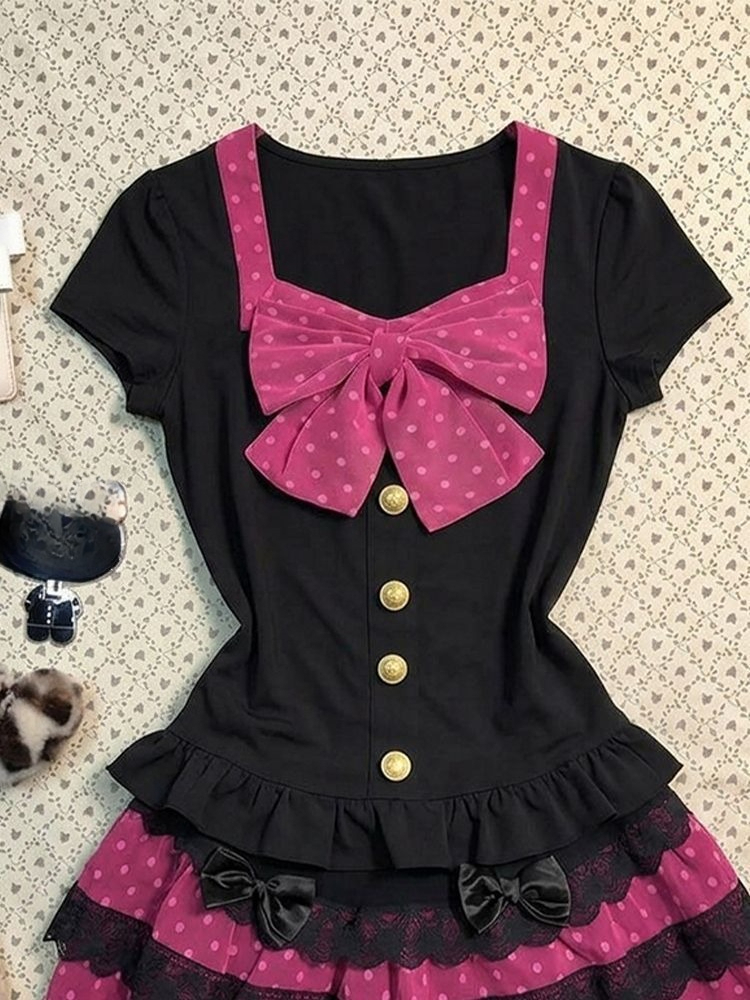 Y2k สไตล์หวานน่ารัก ชุดเซ็ต 2  - Women'S Fashion Designer Clothes บทวิจารณ์และราคา