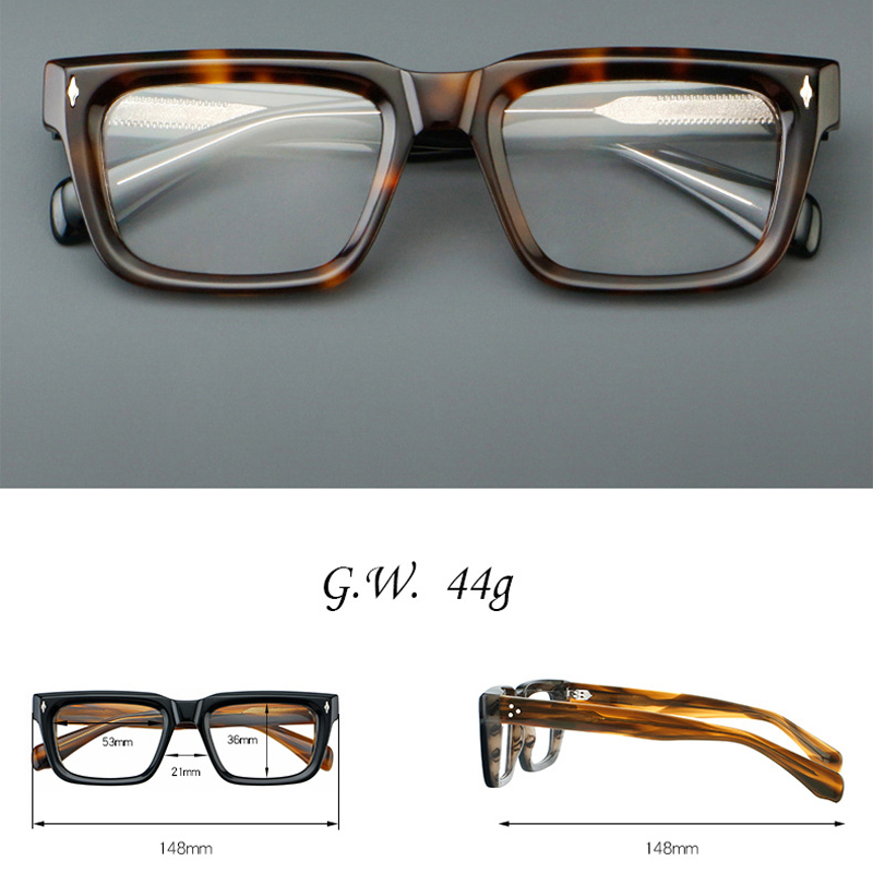 VCKA แฟชั่นอะซิเตทกรอบแว่นสายต - Women'S Fashion Glasses With Clear Lenses บทวิจารณ์และราคา