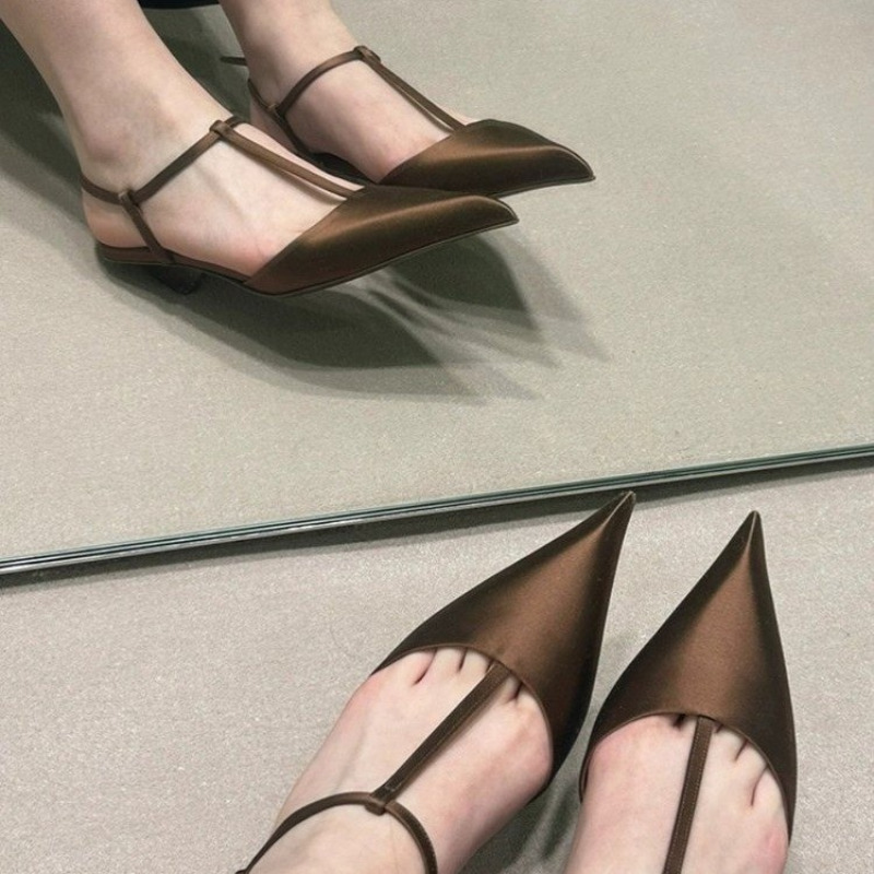 รองเท้าสำหรับผู้หญิง รองเท้าส้ - Women Fashion Simple บทวิจารณ์และราคา