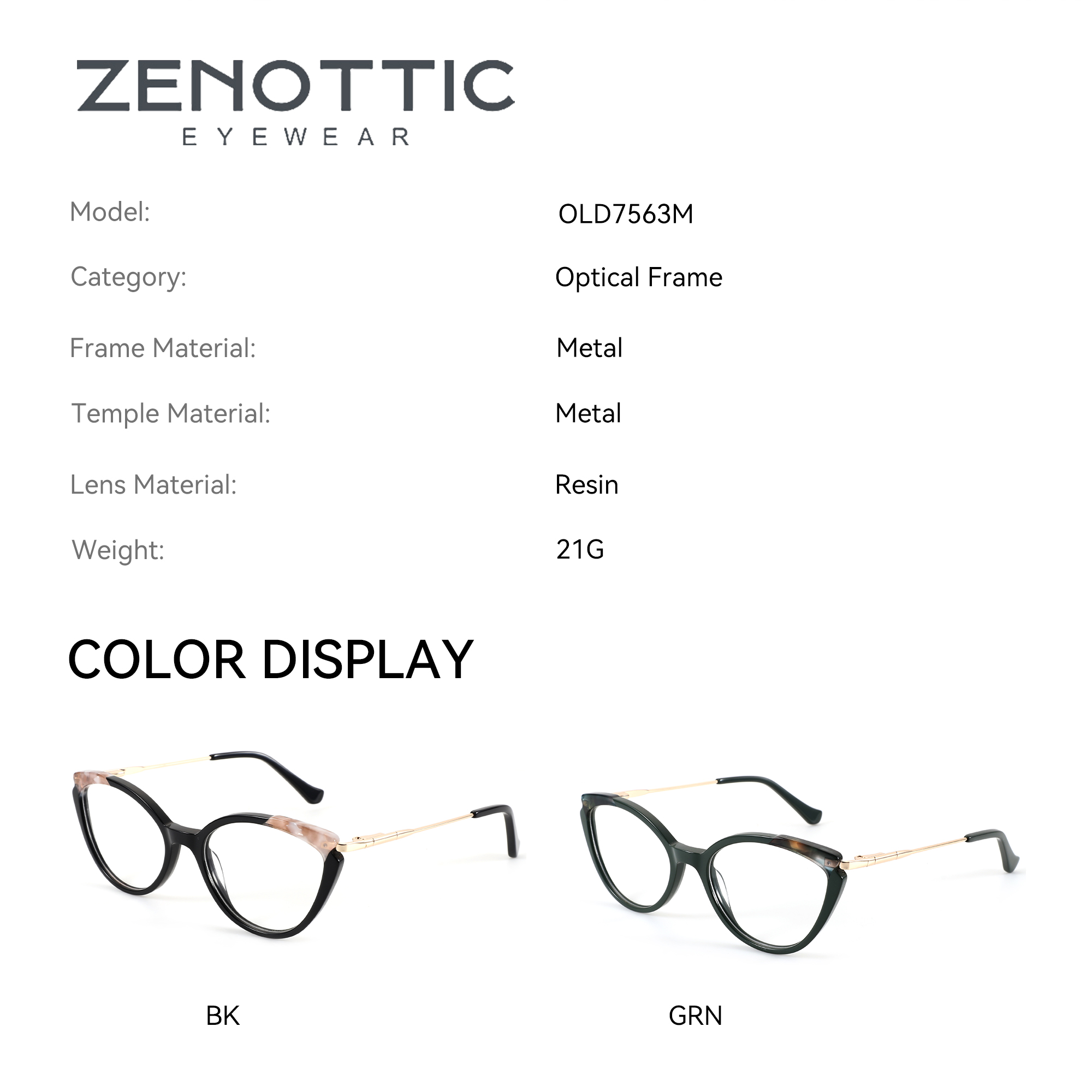 ZENOTTIC M ไซส์ บัตเตอร์ฟลายสำ - Women'S Fashion Glasses With Clear Lenses บทวิจารณ์และราคา