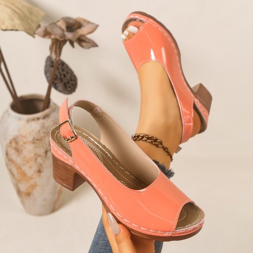 รองเท้าส้นสูงแบบเปิดนิ้วเท้าปร - Women Fashion Trend 2026 บทวิจารณ์และราคา