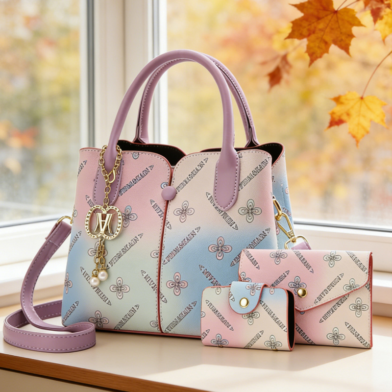 กระเป๋าชุดสามชิ้นสำหรับผู้หญิง - Crossbody Bag Women บทวิจารณ์และราคา