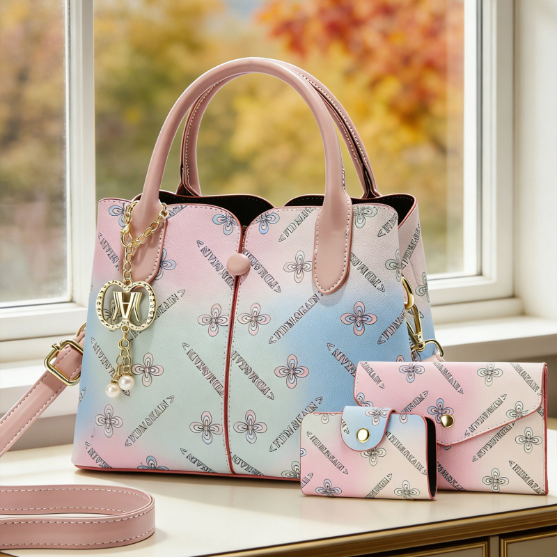 กระเป๋าชุดสามชิ้นสำหรับผู้หญิง - Crossbody Bag Women บทวิจารณ์และราคา