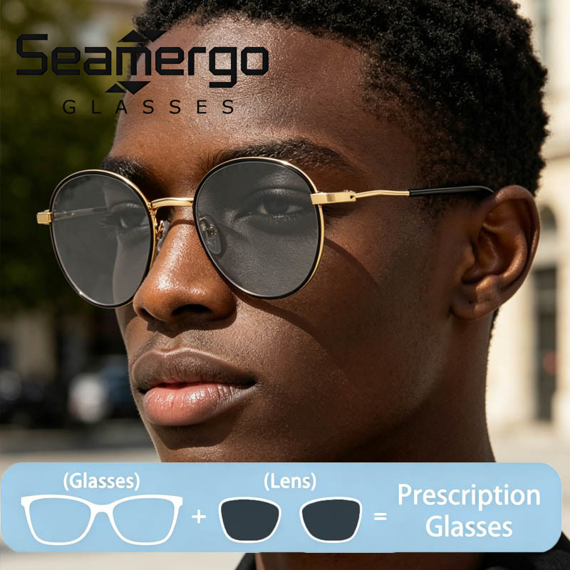 SEAMERGO กรอบแว่นทรงกลม ปรับแต - Women'S Fashion Glasses With Clear Lenses บทวิจารณ์และราคา